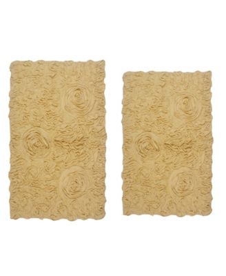 Bell Flower 2-Pc. Bath Rug Set