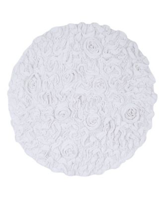 Bell Flower Bath Rug, 30" Round