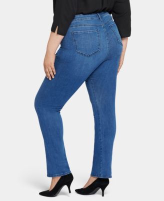 Plus Size Le Silhouette Slim Bootcut Jeans