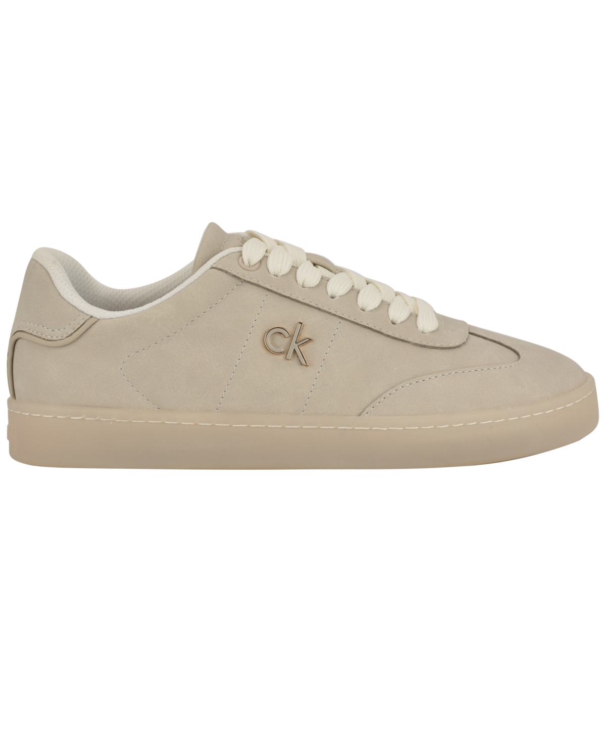 Calvin Klein Nicala Low Top Sneaker In Light Natural