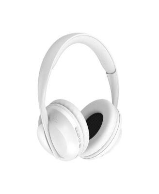 Wave-55 Bluetooth Headphones, 40H Playtime, Hi-Res Audio, White