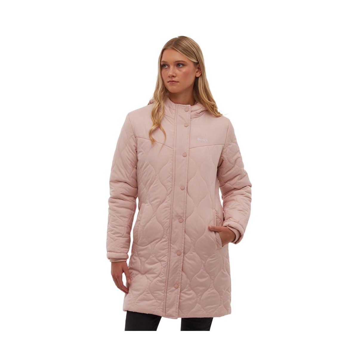 Bench Dna Women's Bench Dakoah Honeycomb Quilted Midi Jacket