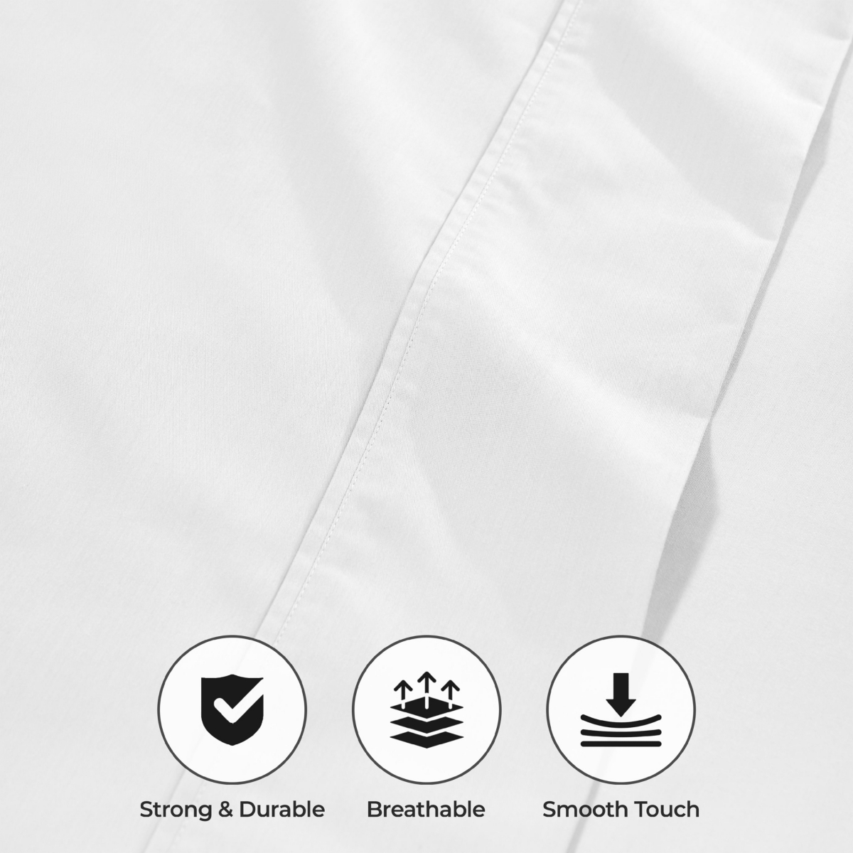 Superior 1000 Thread Count Cotton Blend Solid Deep Pocket Bed Sheet Set,
