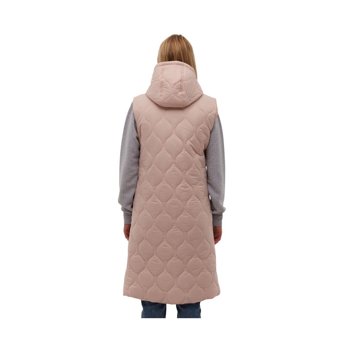 Bench Dna Women's Bench Recca Honeycomb Quilted Maxi Vest