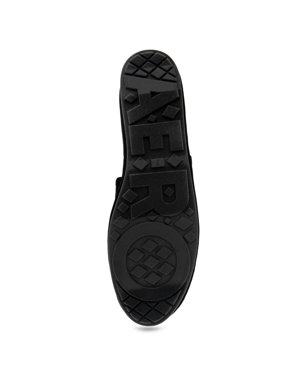 Shop Aerosoles Women's Poppy Bow Mary Jane Flats In Black Velvet Fabric