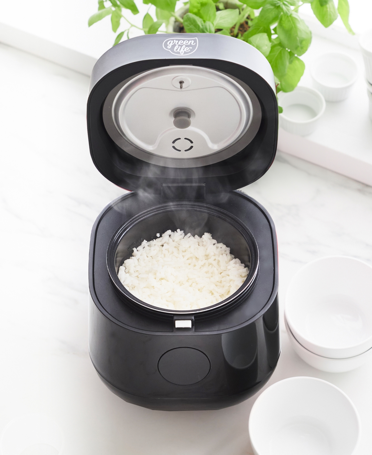 GREENLIFE CERAMIC NONSTICK HEALTHY GO GRAINS RICE COOKER 