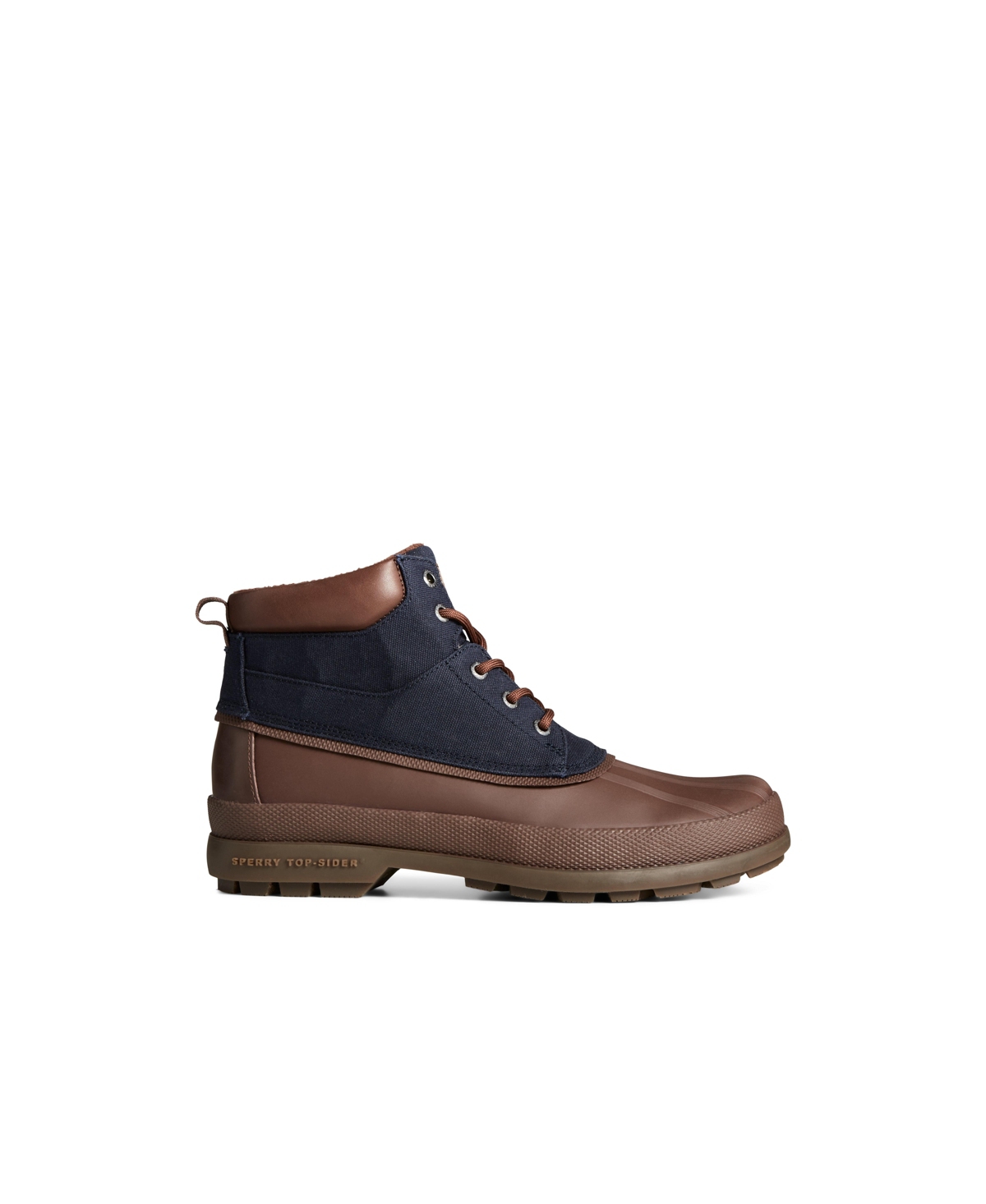 Sperry Men's Cold Bay Chukka Waxed Synthetic Boot In Mix Mat Navy