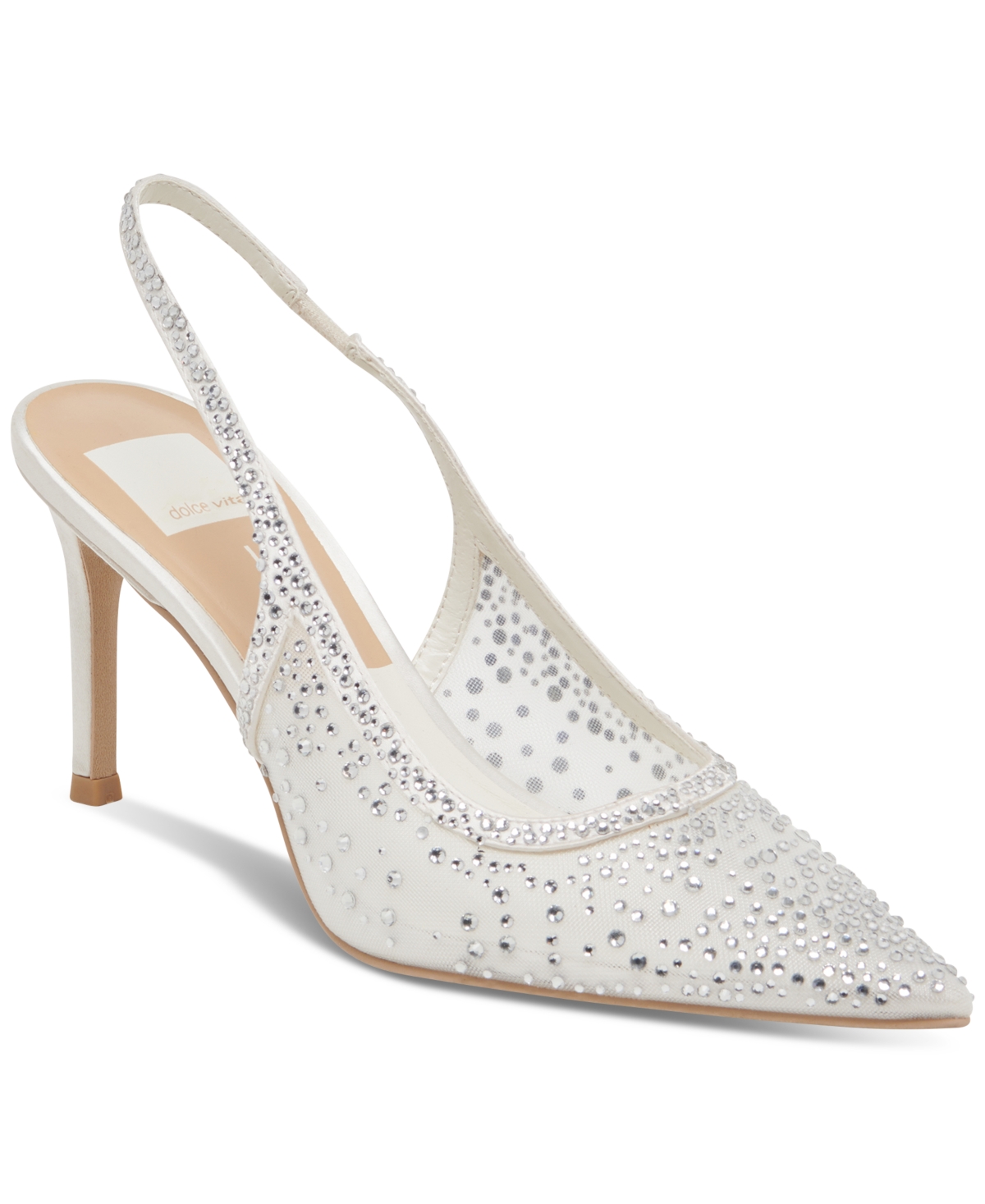 Dolce Vita Women's Kaye Crystal Embellished Pointed-Toe Pumps