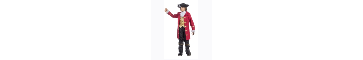 Dress Up America Pirate Costume Set - Kids Girls & Boys -black
