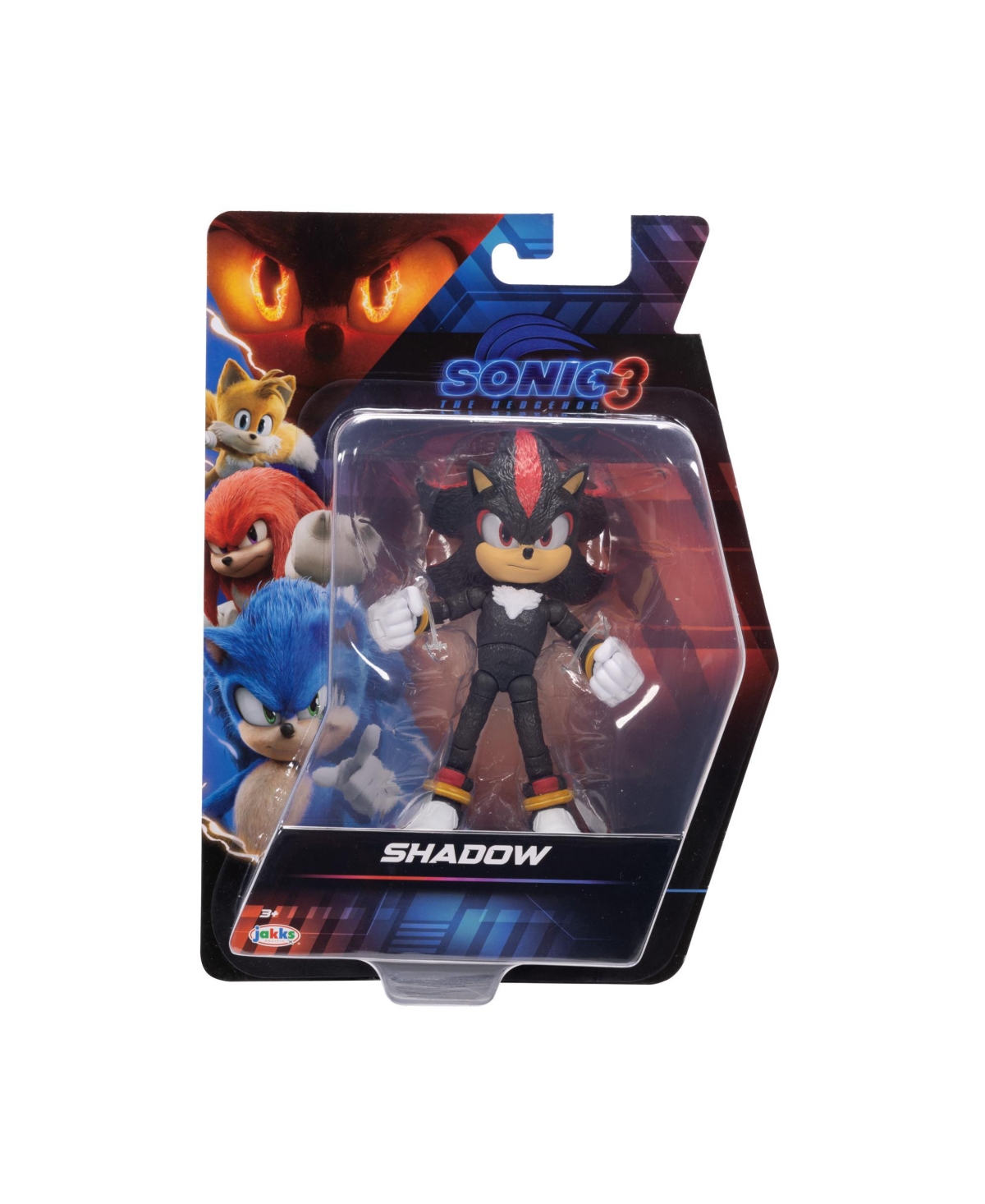 Sonic The Hedgehog 3 Movie Shadow Action Figure In Multicolor