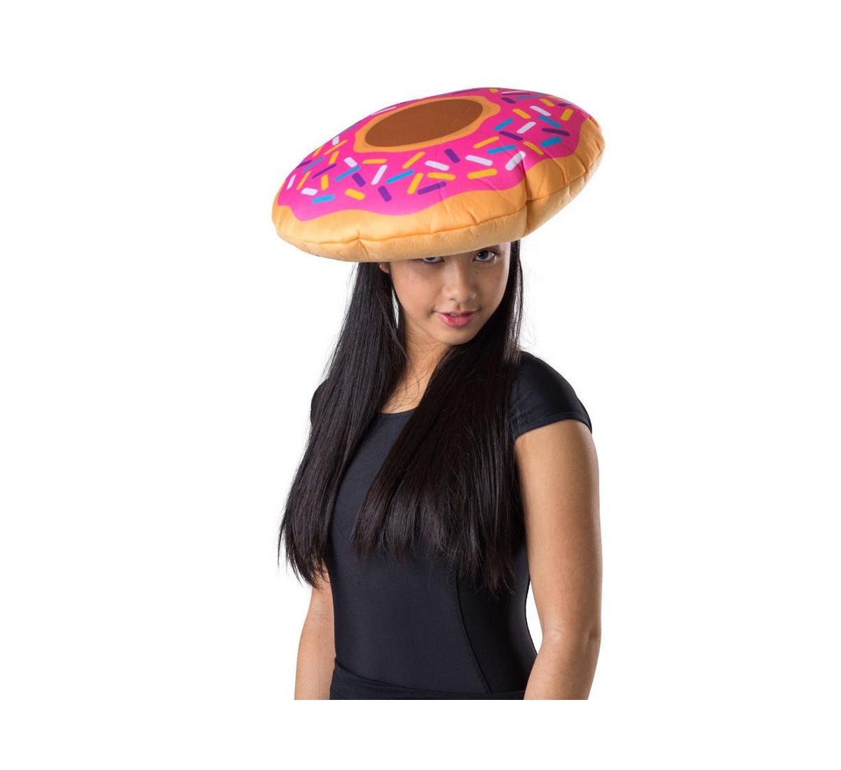 Dress Up America Doughnut with Sprinklers Hat - Kids - Multi-colored