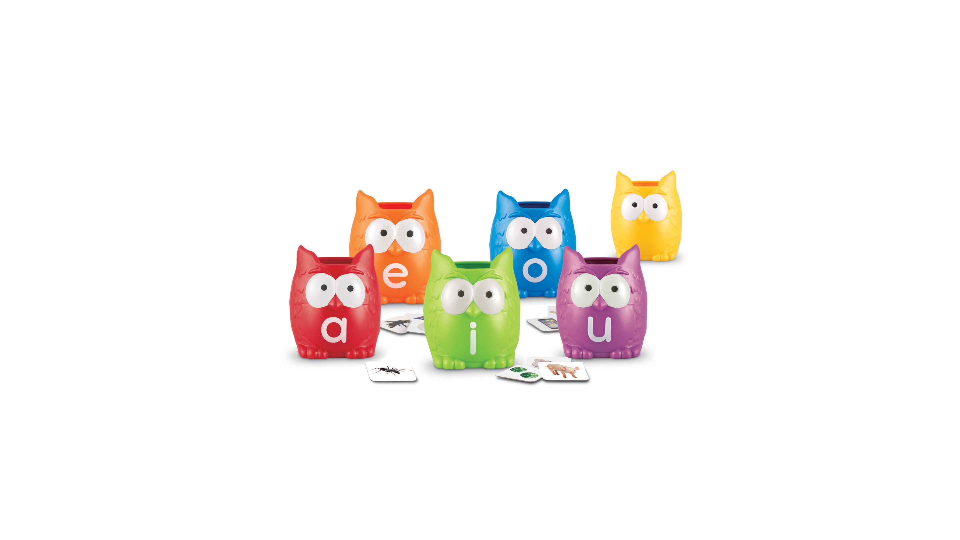 Learning Resources Vowel Owls Sorting Set