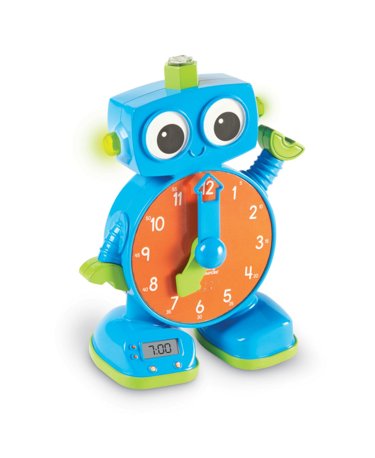 Детская игрушка Learning Resources Tock OK to Wake Light Analog-Digital Clock, Ages 3+ — фото 2