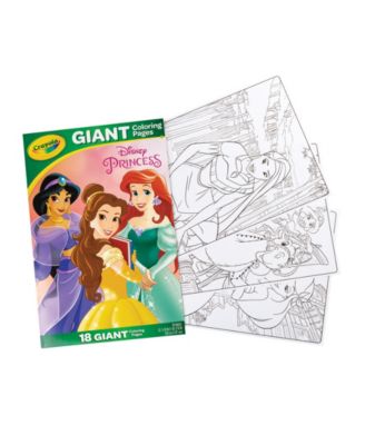 Giant Coloring Princess Pages, Pack of 4