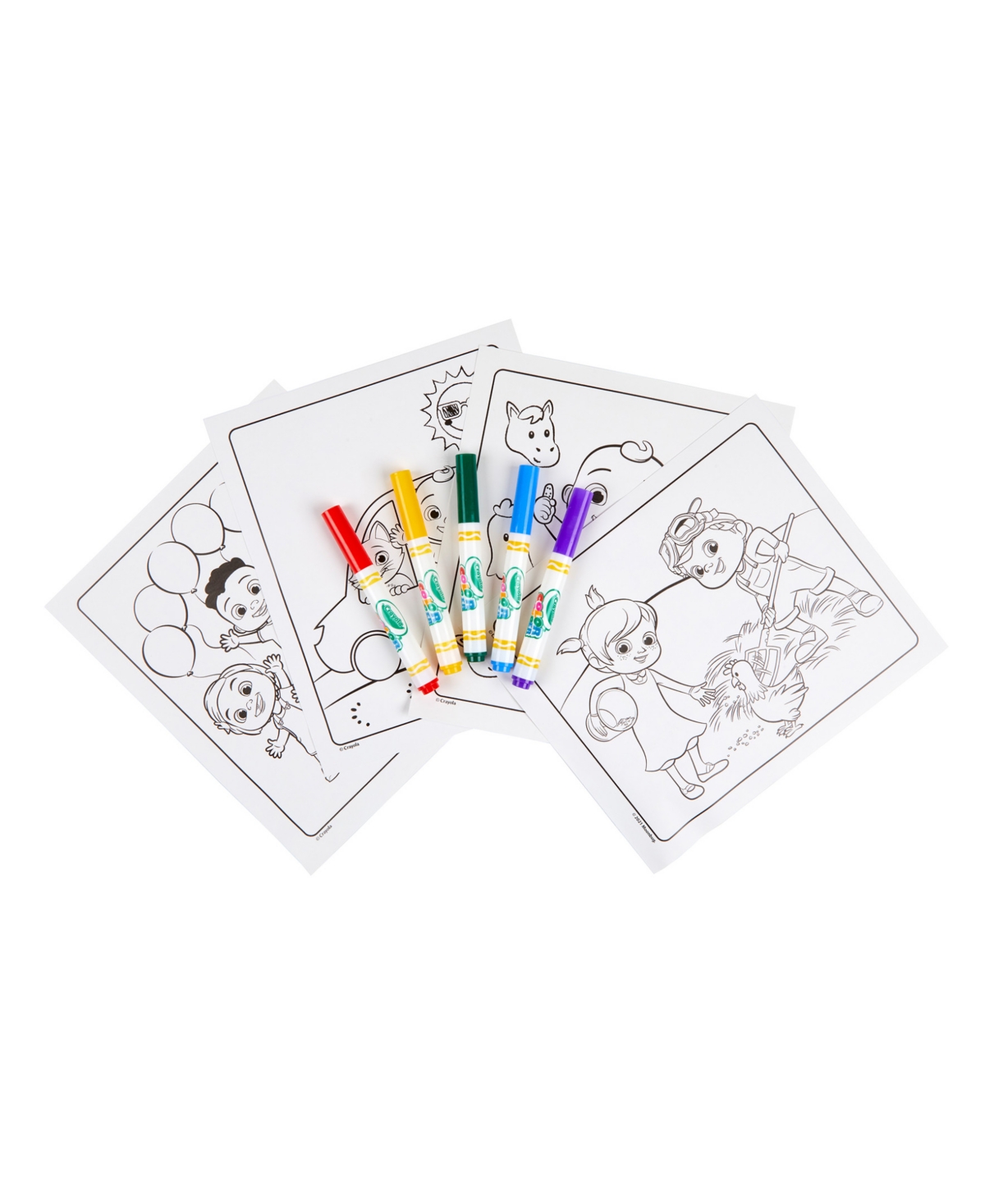 Crayola Color Wonder Cocomelon Coloring Pad and Markers, Pack of 2