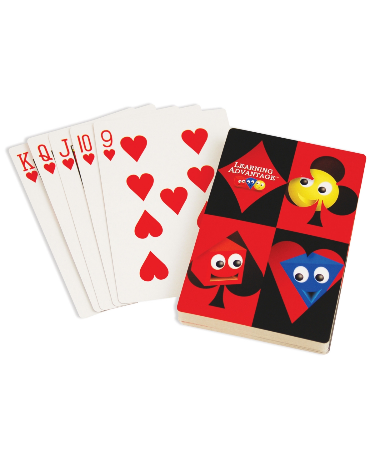 Learning Advantage Giant Playing Cards, Pack Of 2 In Multi