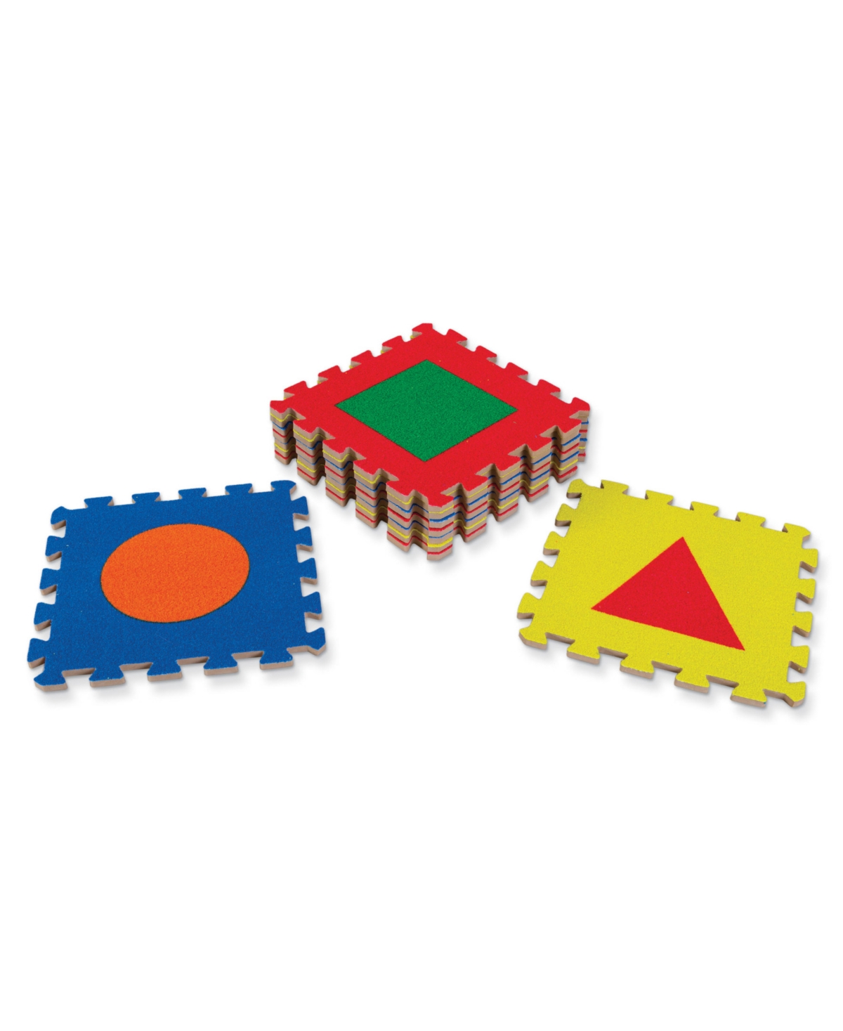 Wonderfoam Carpet Tiles, Shapes, 9 Pieces In Assorted