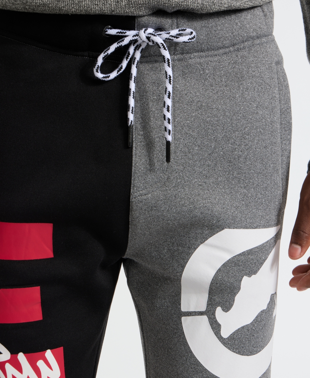 Ecko Unltd Men's Team Up Jogger In Grey Marled