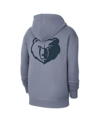 Men's Gray Memphis Grizzlies Courtside Statement Edition Pullover Hoodie