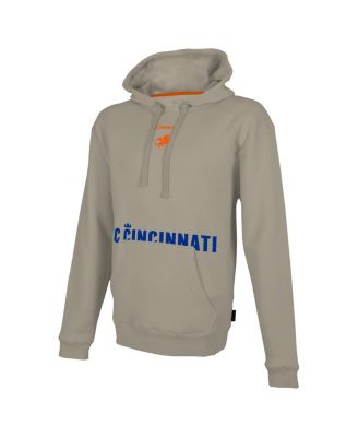 Men's Tan FC Cincinnati Status Pullover Hoodie