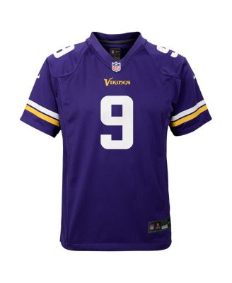 Nike Big Boys and Girls J.J. McCarthy Purple Minnesota Vikings Team Player Game Jersey