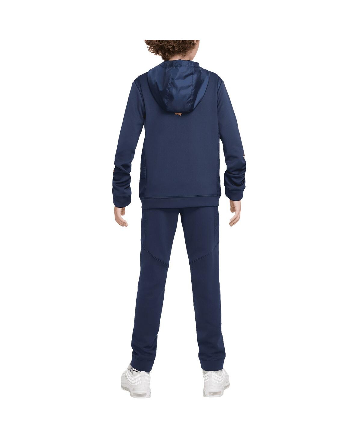 Nike Big Boys and GirlsParis Saint-Germain Woven Track Suit - Navy