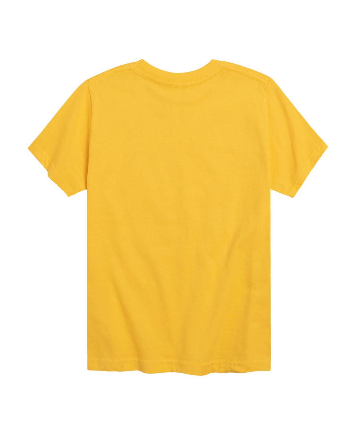 Hybrid Big Boys Peanuts Snoopy Woodstock Graphic Tee In Yellow