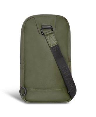 Onyx Leather Sling Bag