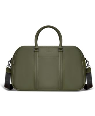 Onyx Leather Duffle Bag