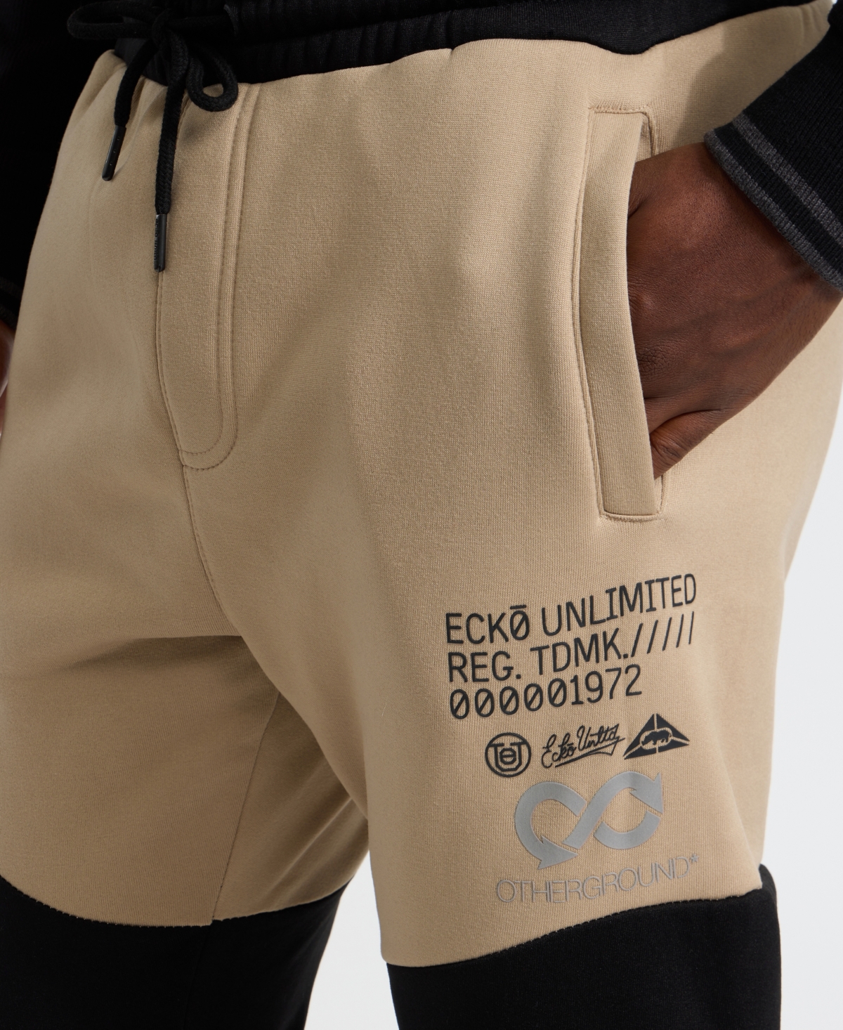Ecko Unltd Men's Prosperous Jogger In Black,taupe