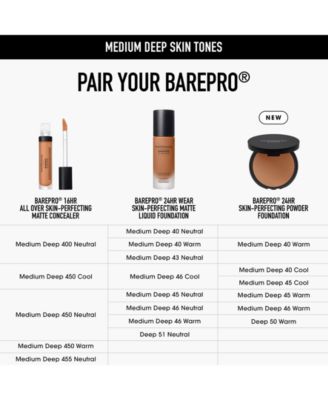 BAREPRO&reg; 24HR Skin Perfecting Talc-Free Matte Powder Foundation