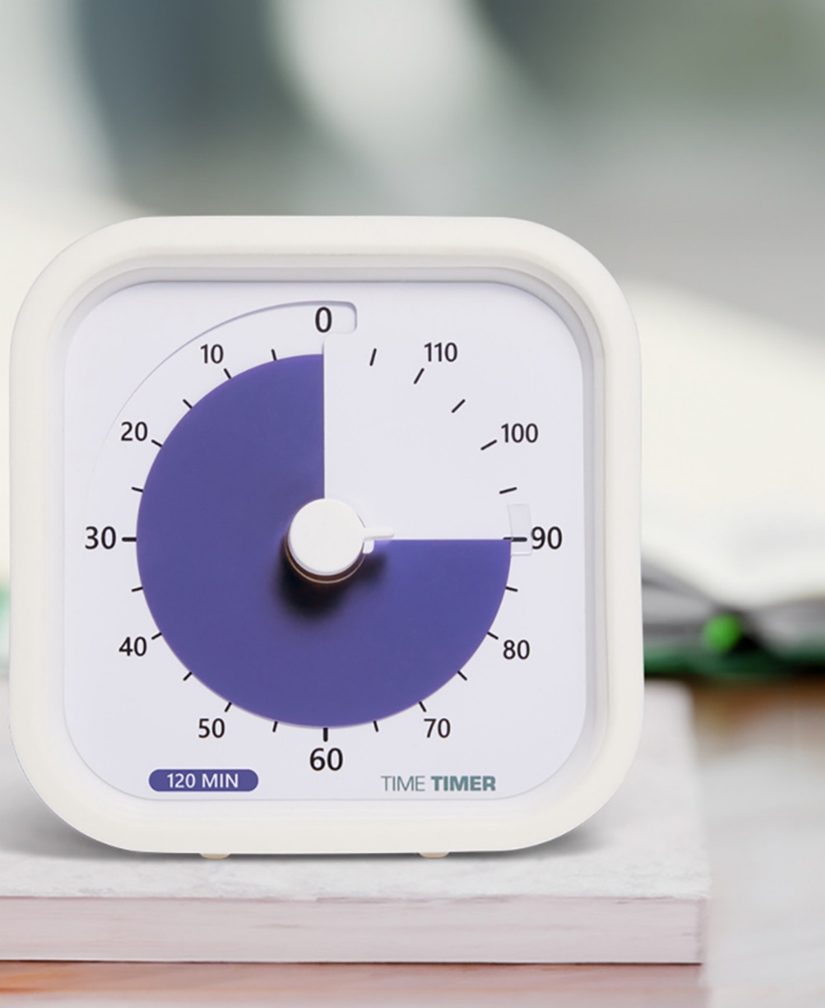 Time Timer Mod 120-minute Timer In White