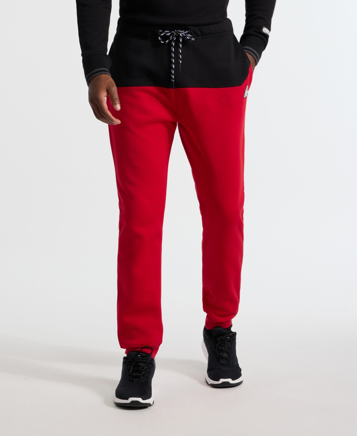 Ecko Unltd Men's Big And Tall Track Em Down Joggers In True Red