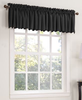 Photo 1 of **1 PANEL** Sun Zero Kylee Energy Efficient Room Darkening Rod Pocket Curtain Panel 54 X 63 Black