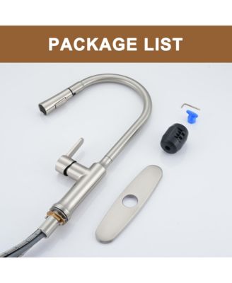 1.8 GPM Single-Handle Pull-Down Kitchen Faucet Single Hole Faucet