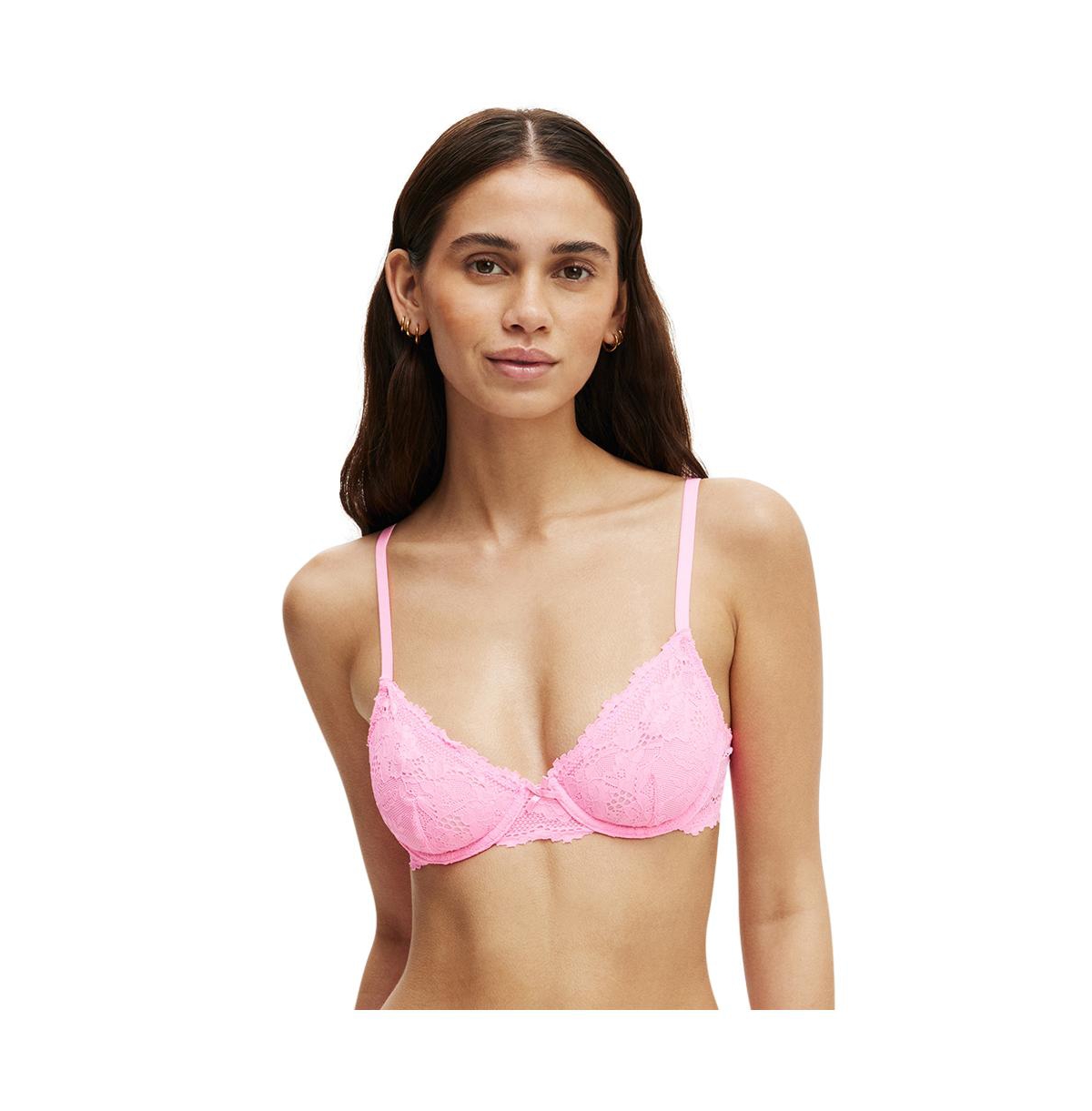 Cotton On Women's Everyday Lace Underwire Bra