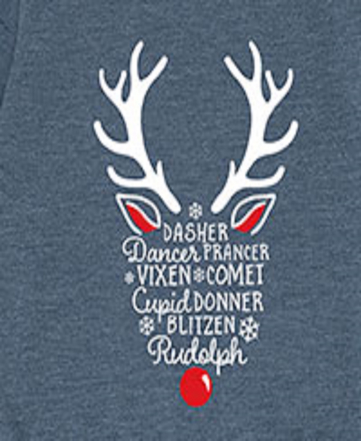 Hybrid Big Boys Reindeer Graphic Tee