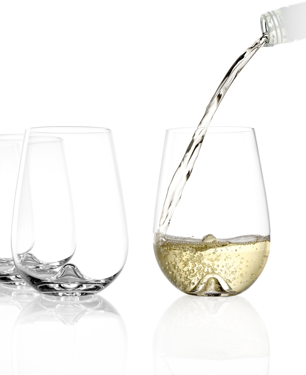 Stolzle Lausitz Vulcano Tumblers, Set Of 2 In Crystal