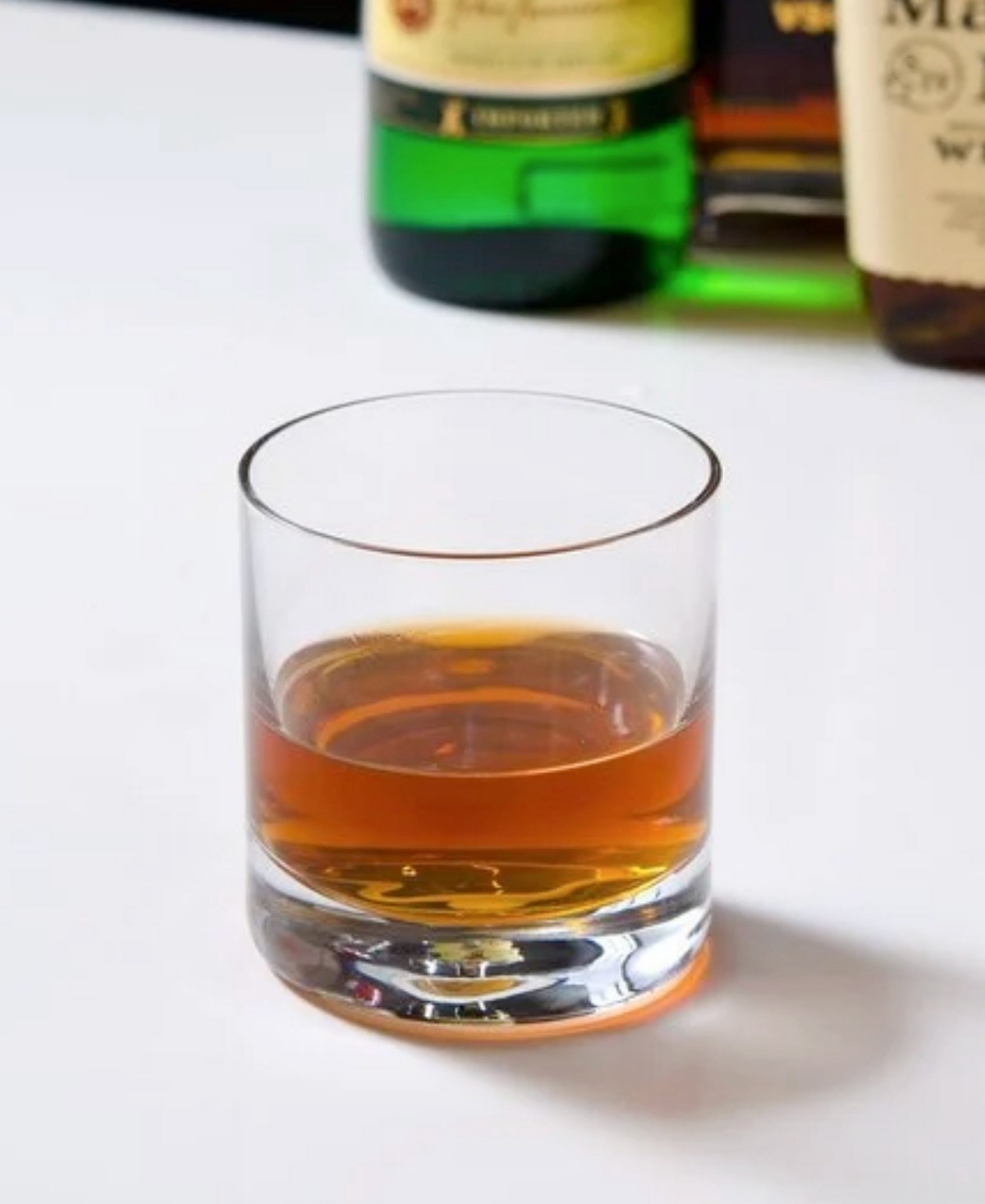 Stolzle Lausitz New York Bar Whiskey Single Old Fashioned Glasses, Set Of 6 In Crystal
