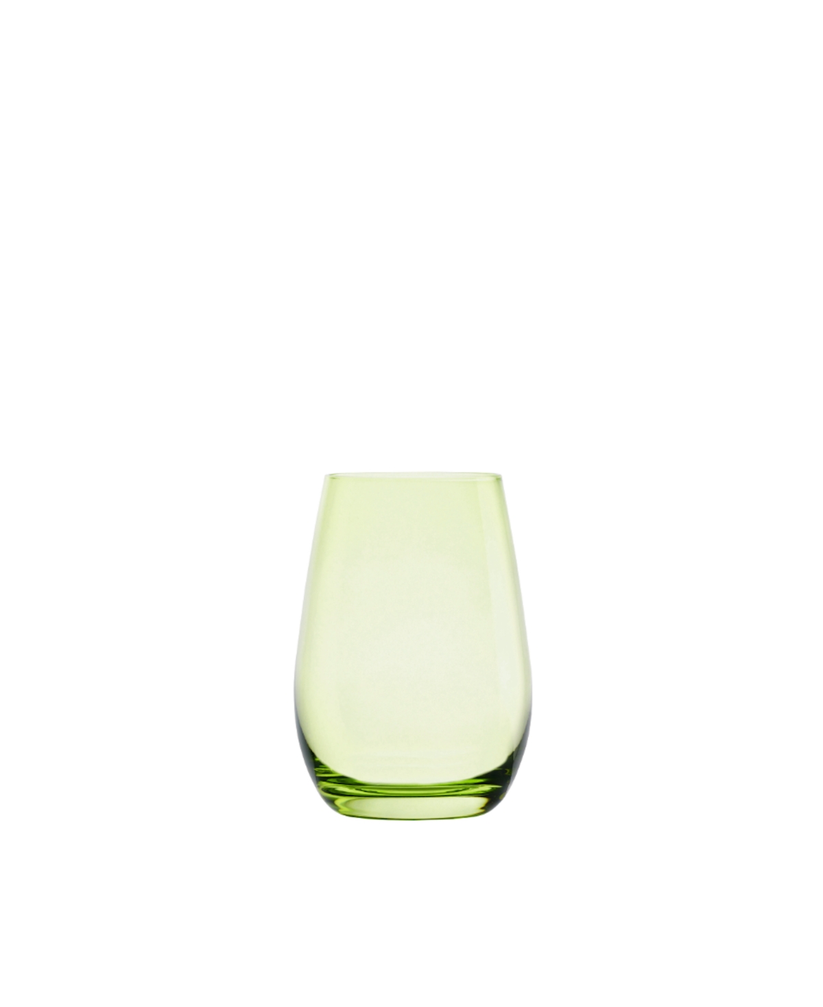 Stolzle Lausitz Lements Color Tumbler Set, Set Of 4 In Blue,green,amber,red
