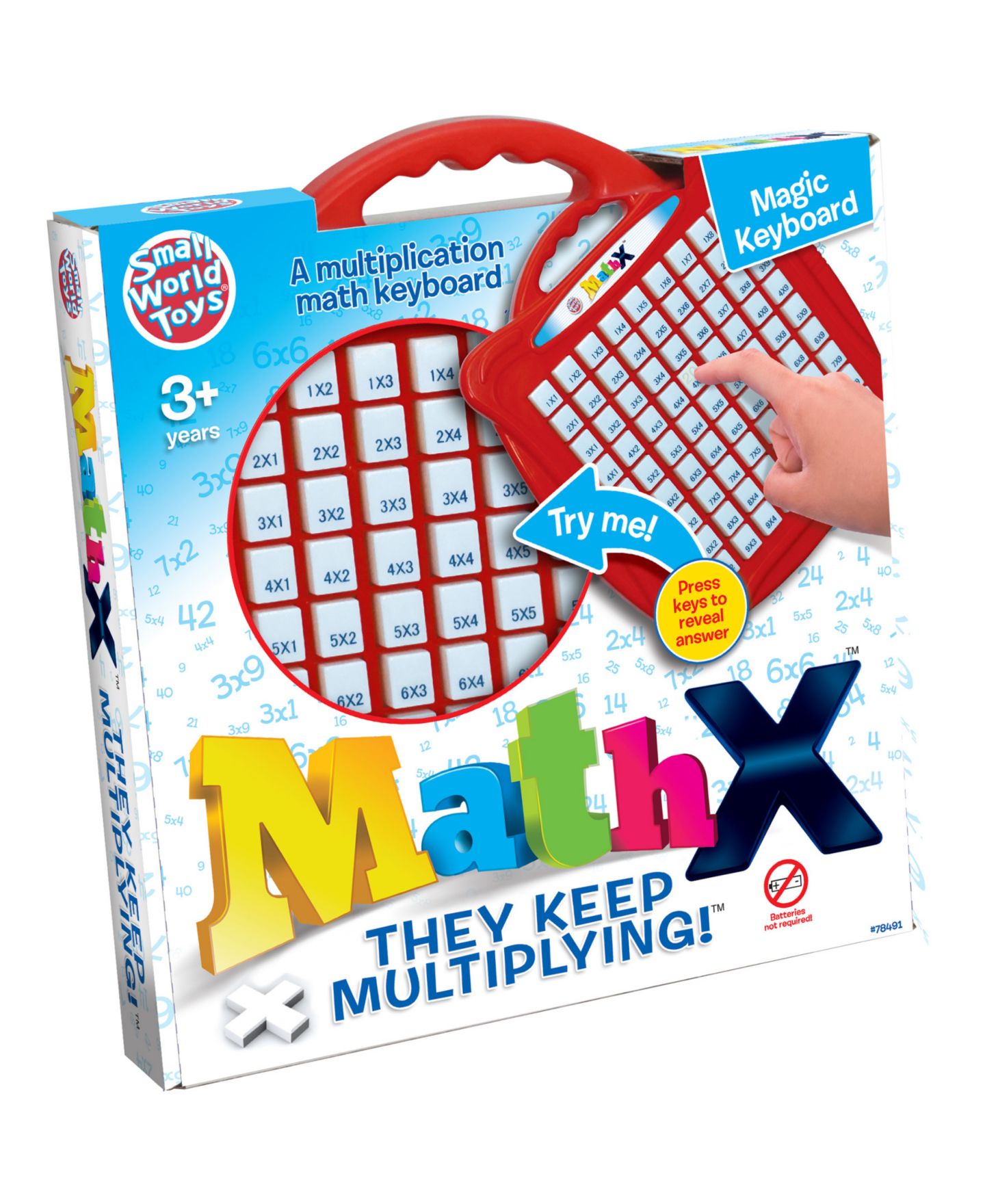 Детская игрушка Small World Toys They Keep Multiplying Math Keyboard Game — фото 1