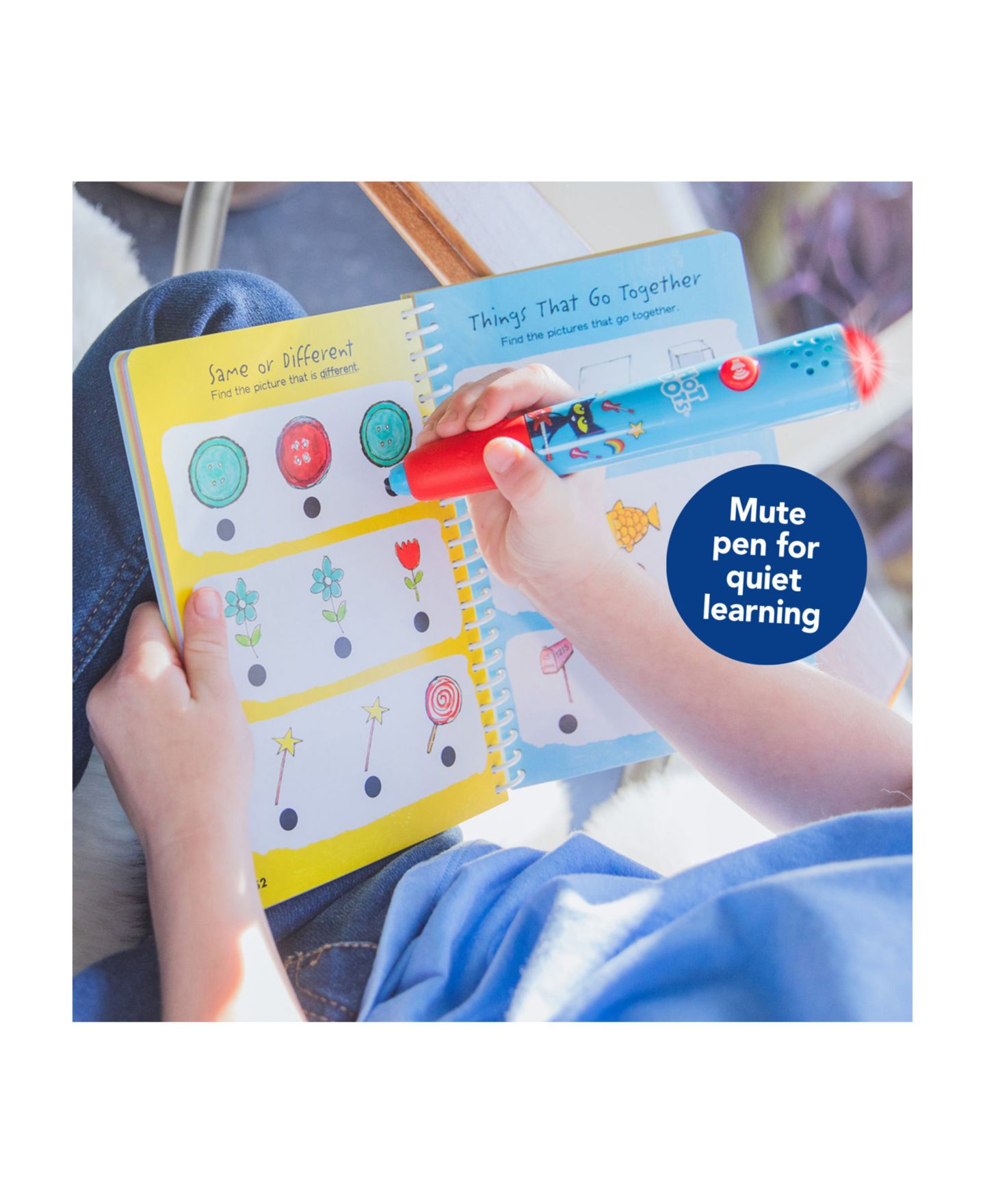 Детская игрушка Educational Insights Pete the Cat Interactive Reading and Math Activity Book, Ages 4+ — фото 7