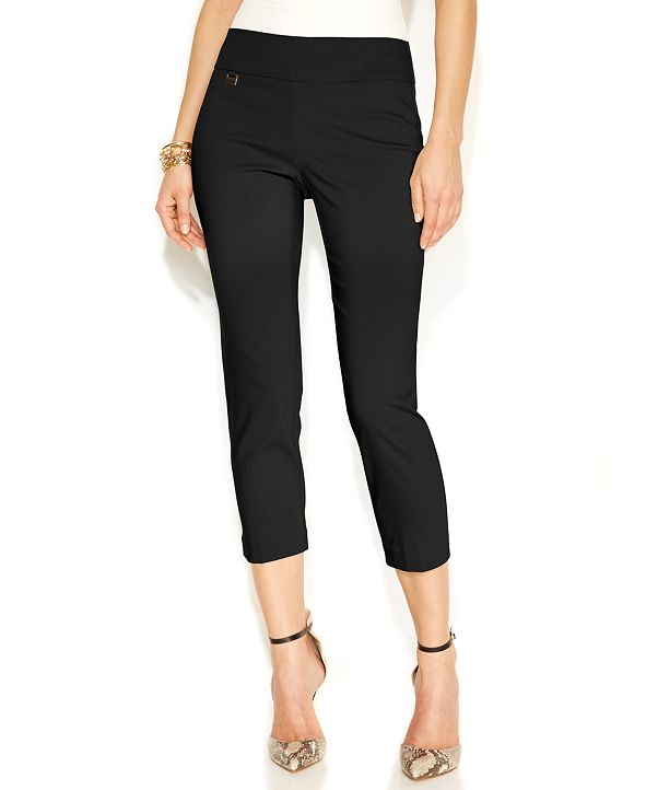 macy's petite capri pants