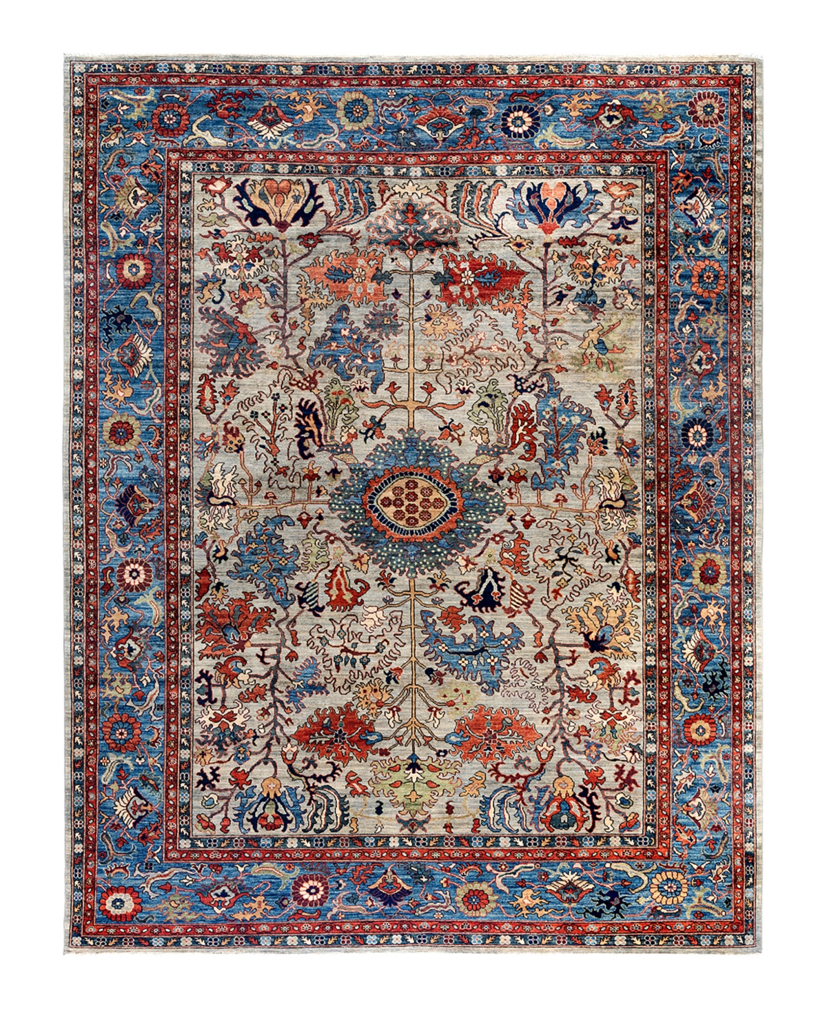 Adorn Hand Woven Rugs Serapi M1999 9'x11'8" Area Rug In Beige