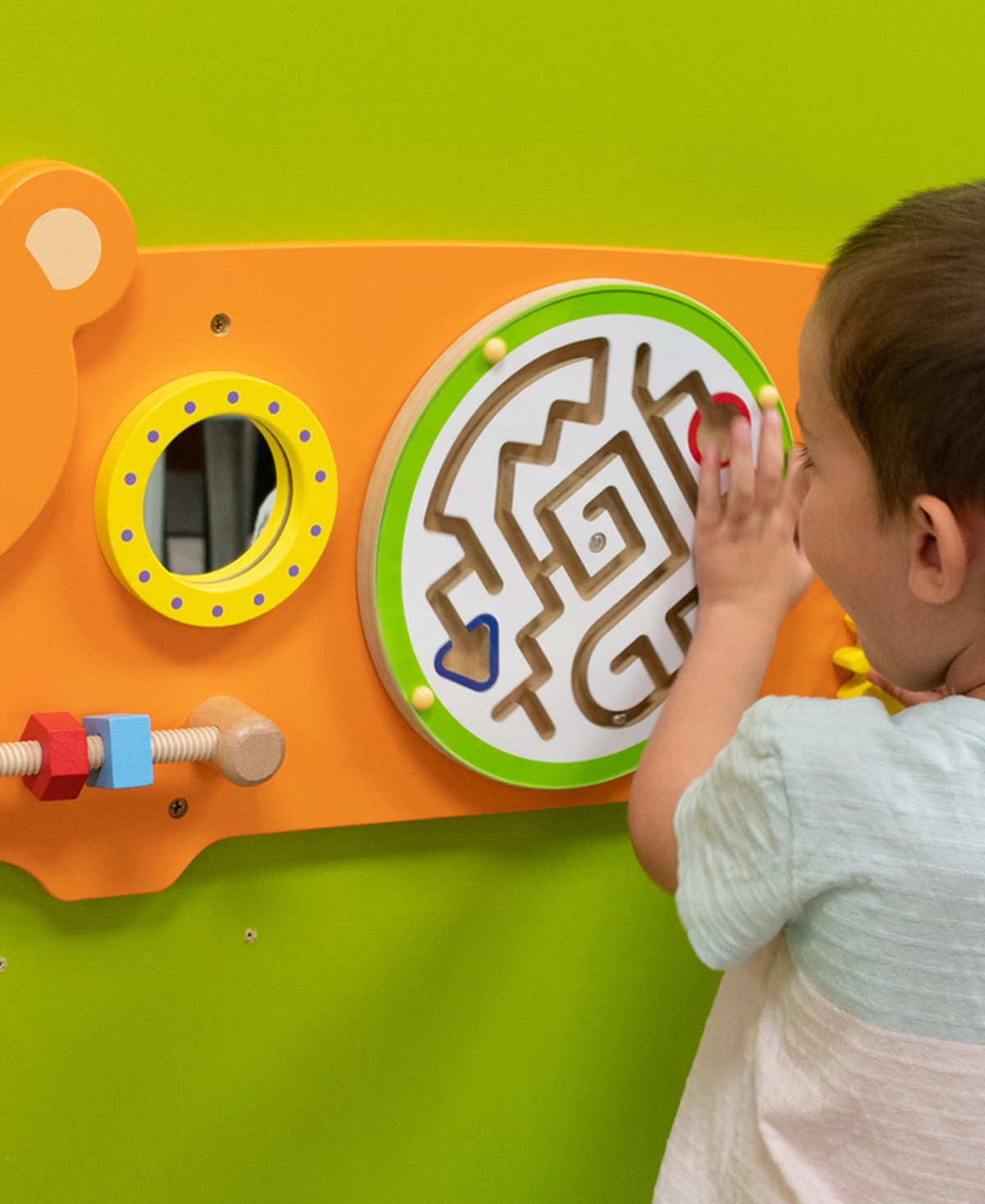 Learning Advantage Bear Activity Wall Panel Activity Center In Multi