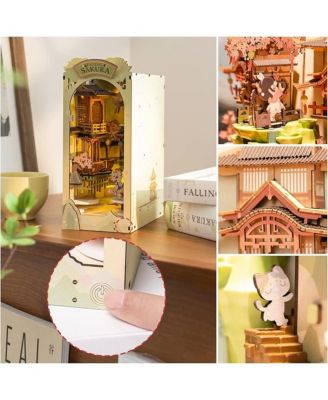 DIY 3D Book Nook Kit Falling Sakura 340pcs