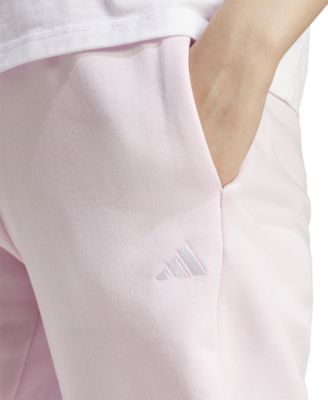 Women's Essentials Small Logo Feel Cozy Open Hem Pants