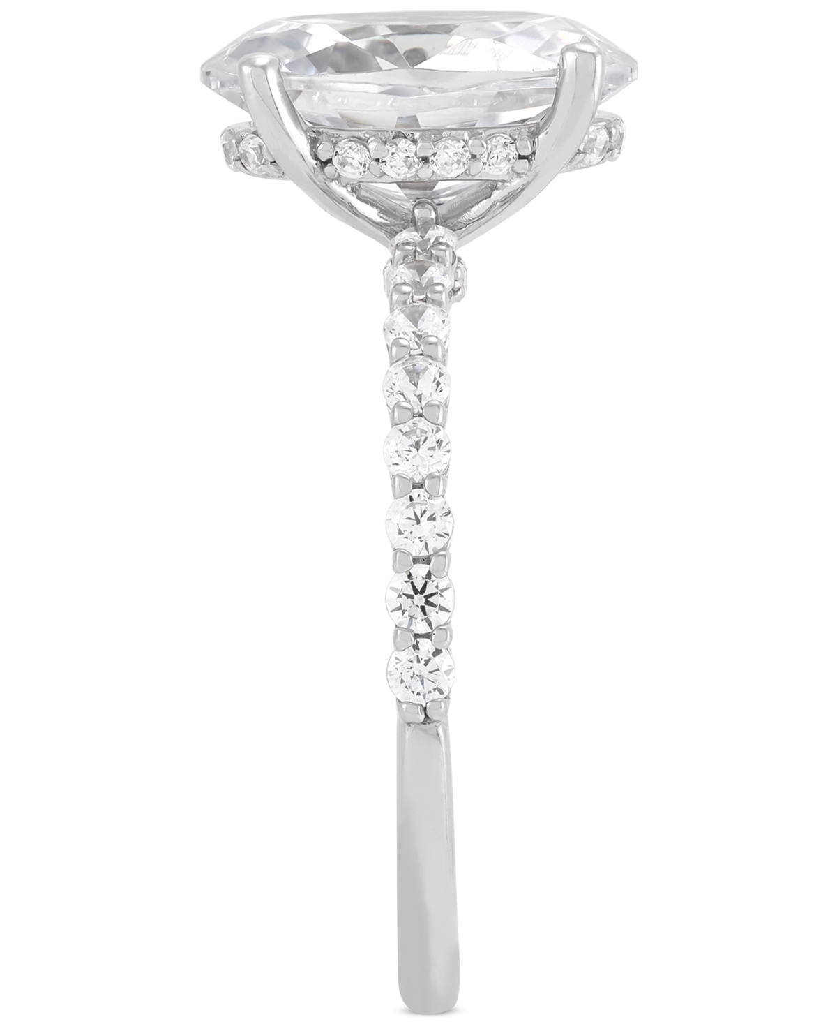 GROWN WITH LOVE CERTIFIED LAB GROWN DIAMOND ENGAGEMENT RING (3-1/2 CT. T.W.) IN 14K WHITE GOLD 