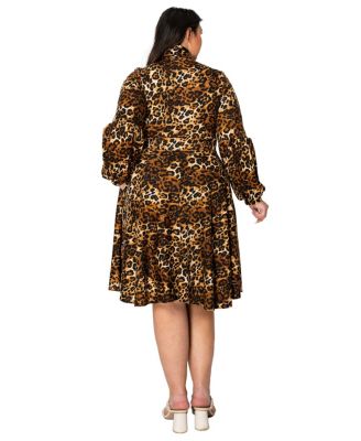 Plus Size Zayleigh Flare Dress