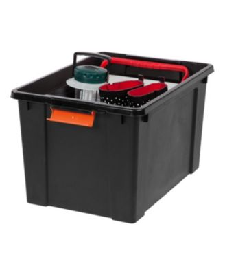 19 Gal. Plastic Storage Bins with Lids